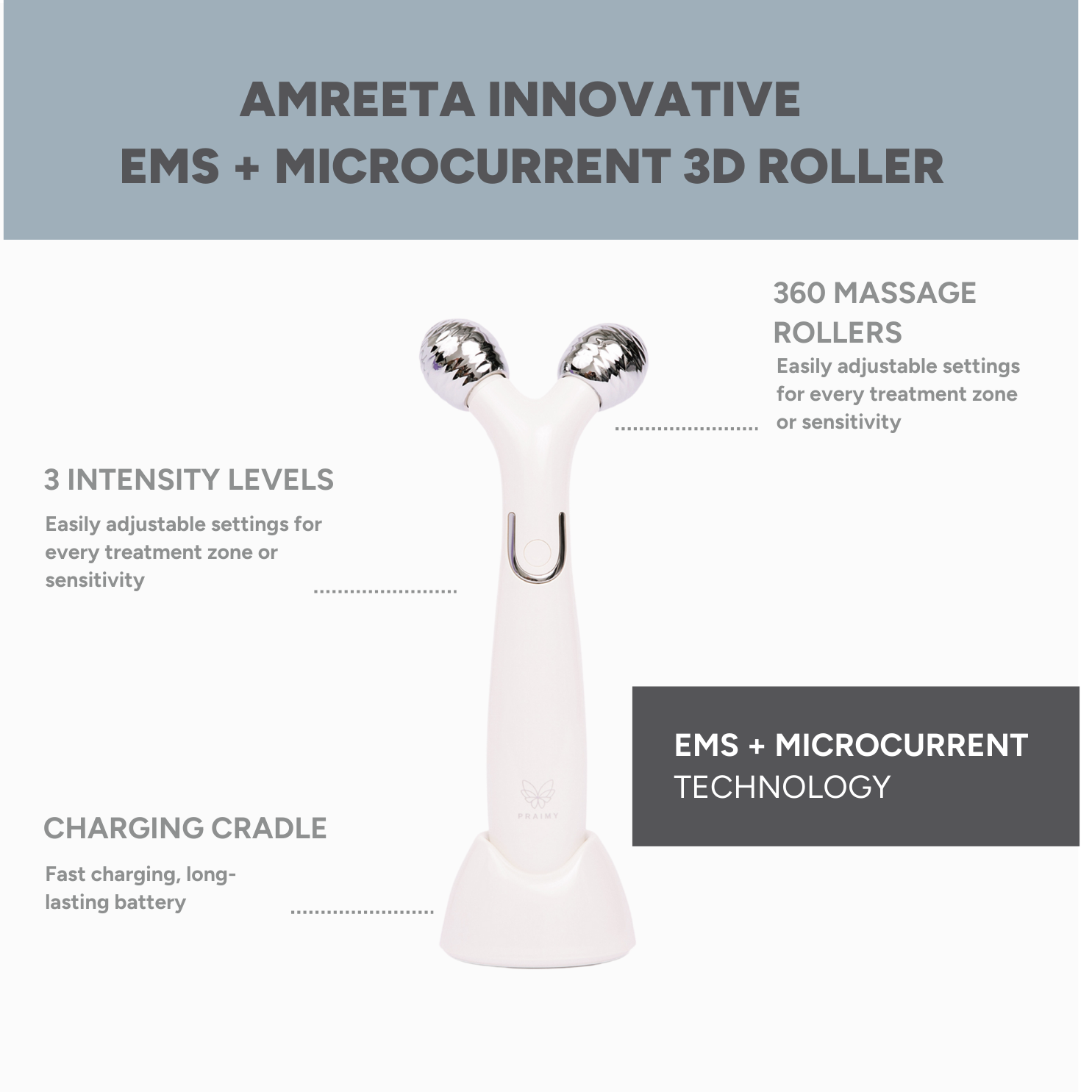  AMREETA's advanced EMS and microcurrent technology